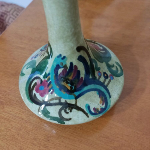 Ceramic vase KERAMIKOS like new with artist signature