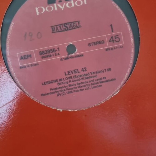 Polydor vinyl maxi single used