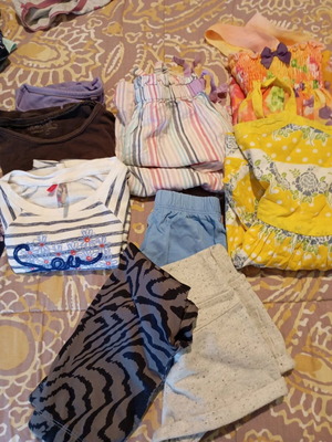 Summer clothes set for 2-year-old girl like new