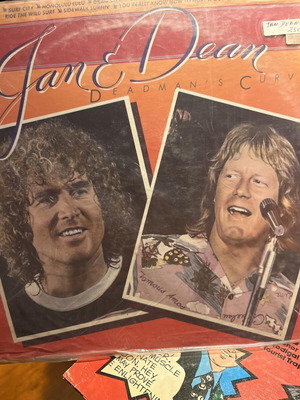 Jan & Dean Dead Man’s Curve vinyl record used