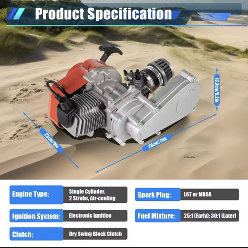 Mini moto 49cc engine new