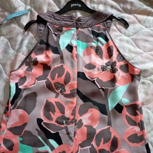 John Rocha dress size 14 new, colorful with sequins