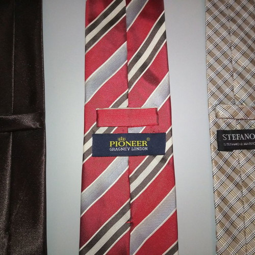 Silk men's ties set of 3 like new