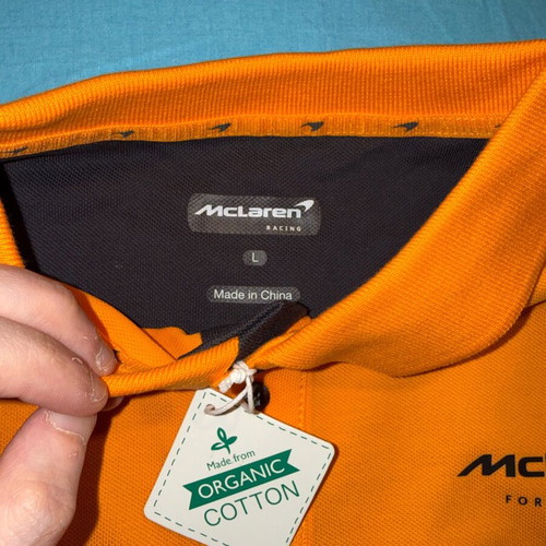McLaren Formula 1 Team Polo New Men's Shirt Size L