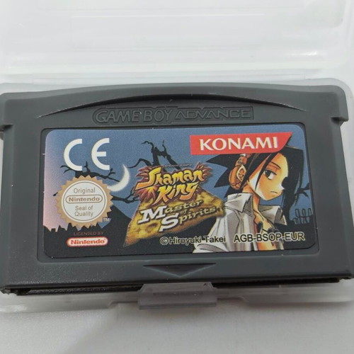 Shaman King Master of Spirits Game Boy Advance cartridge like new