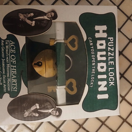 Puzzle lock new in box intact