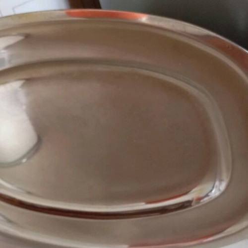 Stainless steel platter huge like new 56x38 cm