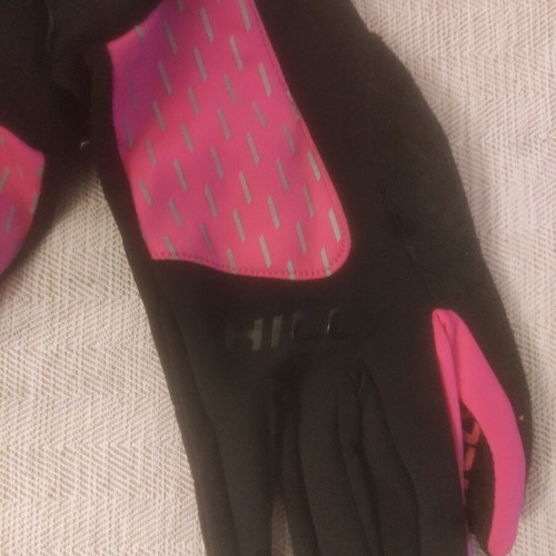 Running Hilly gloves new, black