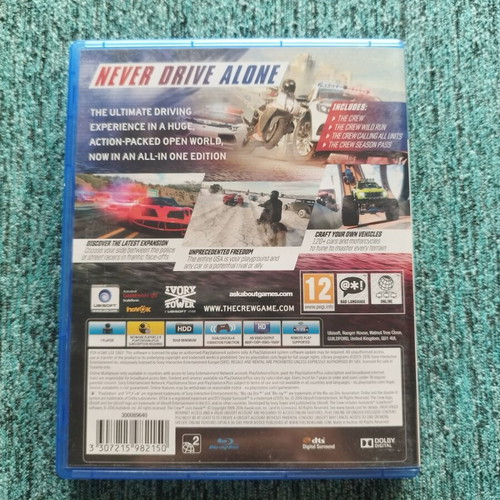 The Crew Ultimate Edition PlayStation 4 game like new