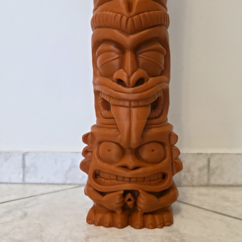 Tiki Totem 3D printed, like new, diameter ~12cm height 50cm