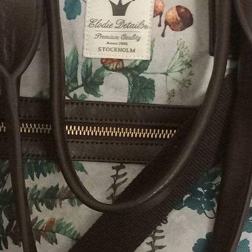 Elodie details diaper bag used for travel and stroller