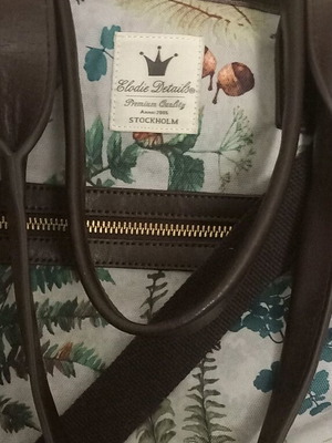 Elodie details diaper bag used for travel and stroller