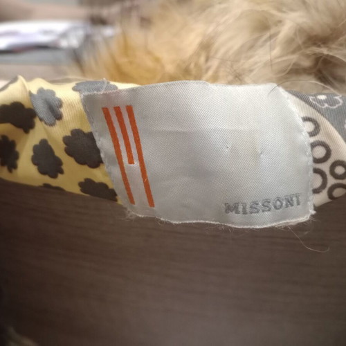 Missoni jacket used, green, size S with cuff repairs needed