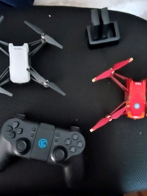 DJI Tello drones used, Iron Man Edition and classic with accessories
