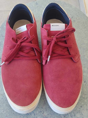 Adidas Originals Deck Low Suede μεταχειρισμένα, νούμερο 42, κόκκινα