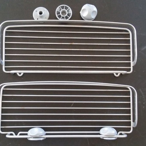 Praktiker kitchen racks with supports like new, set of 2