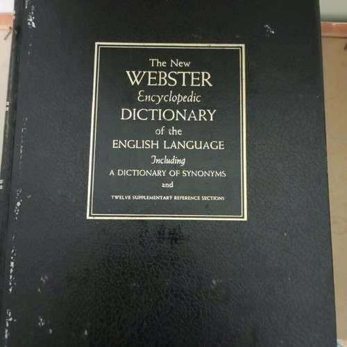 The New Webster Encyclopaedic Dictionary of the English language like new