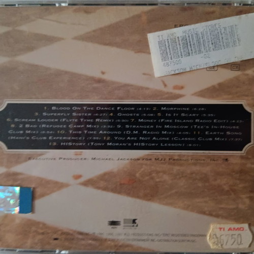 Michael Jackson Blood on the Dance Floor CD used, pop
