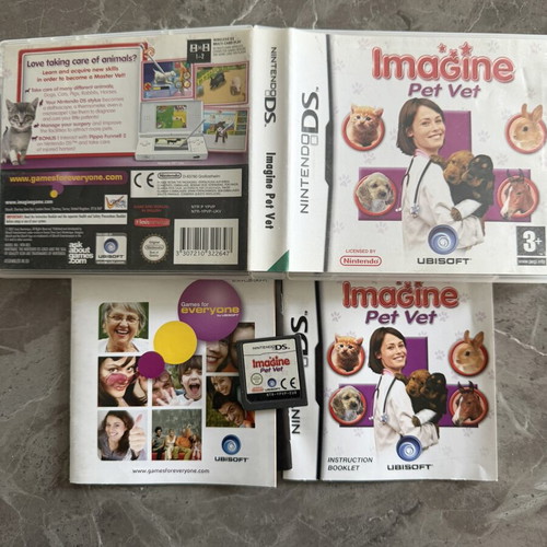 Imagine Pet Vet Nintendo DS PAL Edition used full game