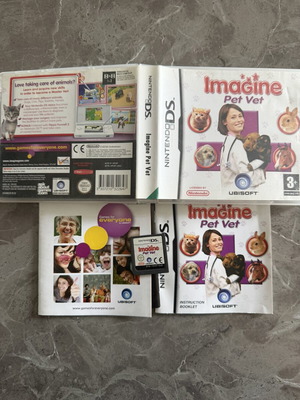 Imagine Pet Vet Nintendo DS PAL Edition used full game