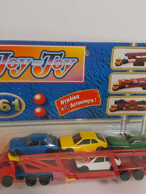 Joy Toy truck new with 4 cars N161