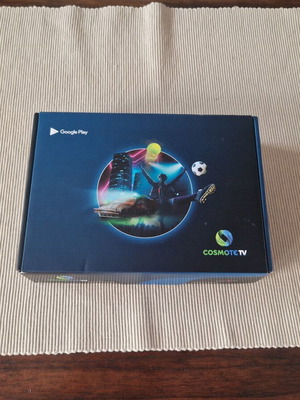 Cosmote TV Android TV Box 4K Skyworth like new