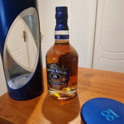 Chivas Regal 18 intact in box, new