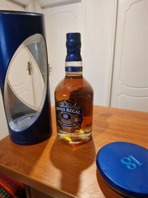 Chivas Regal 18 intact in box, new