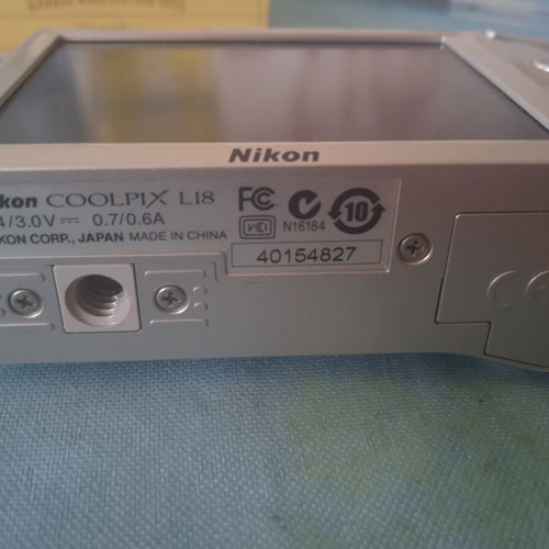 Nikon Coolpix camera used