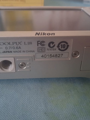 Nikon Coolpix camera used