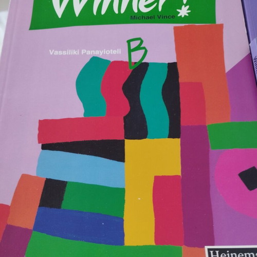 Winner! Book B English learning set like new with gifts