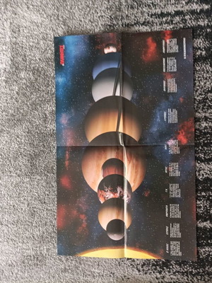 Planets poster like new