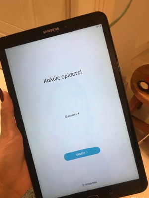 Samsung Galaxy Tab A (2016) 10.1" σαν καινούργιο με WiFi 2GB/16GB μαύρο