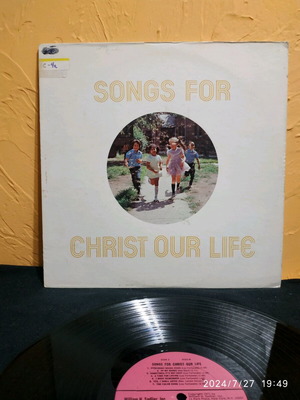 Songs For Christ Our Life 33 RPM vinyl record like new