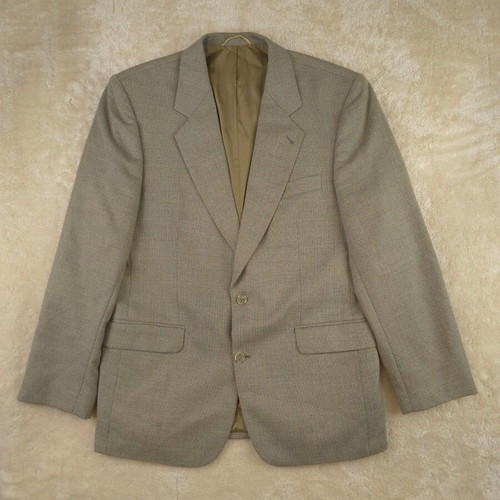 Jim Spencer men's vintage 70s blazer like new, size L, beige