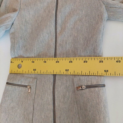 Zara coat like new, gray, size XS