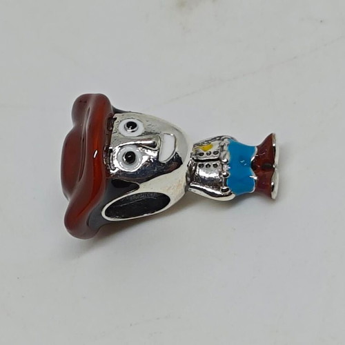 Disney Pixar Toy Story Woody Silver Charm bead like new