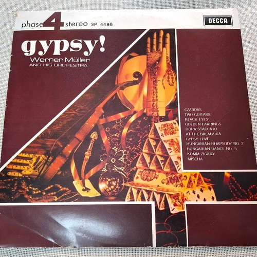 Werner Müller And His Orchestra Gypsy! LP used, folk
