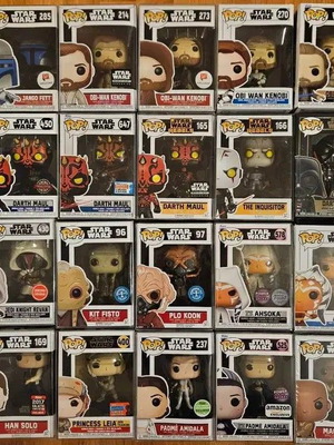 Star Wars rare Funko Pop figures