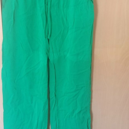 Zara pants like new, size large, green