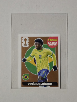 Panini FIFA 2026 Vinicius Junior бронзов допълнителен стикер