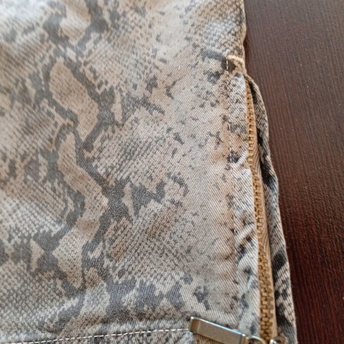Pull&Bear Elastic Pants used, size XL 42, gray and beige