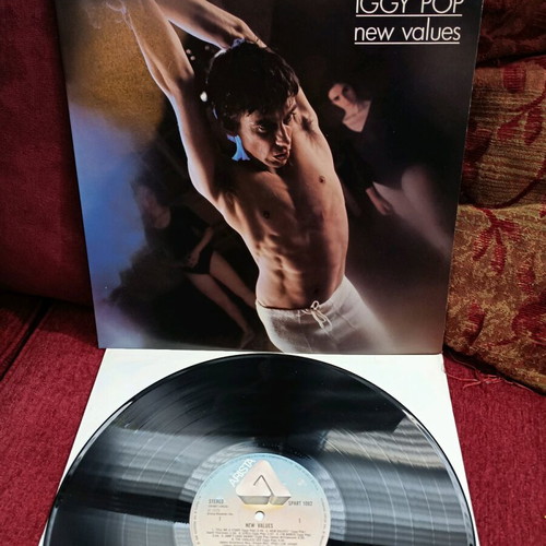 Iggy Pop New Values record like new, rock