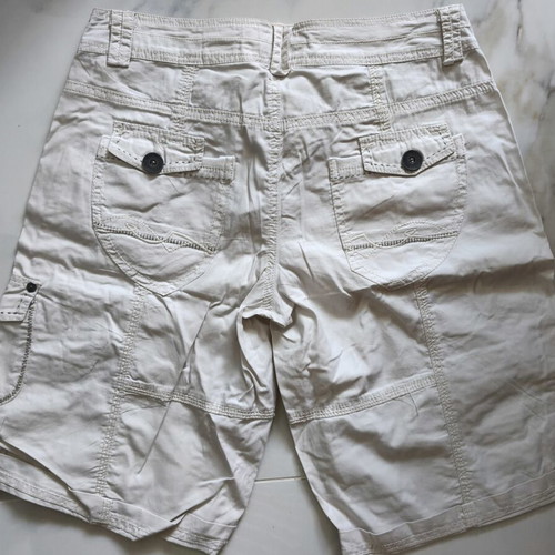 Attrattivo women's beige bermuda shorts, size S