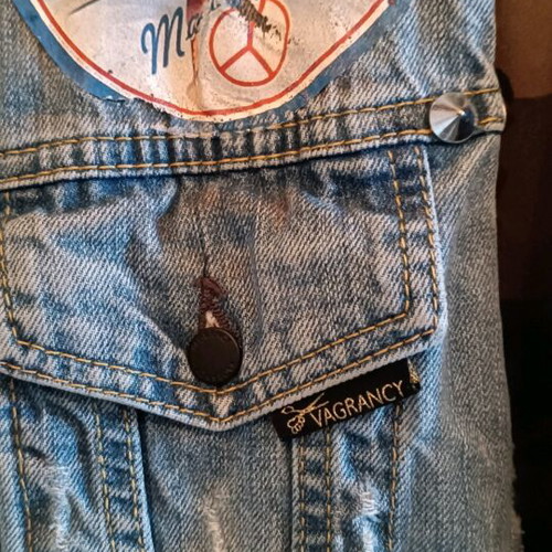 Vagrancy jacket used, size L