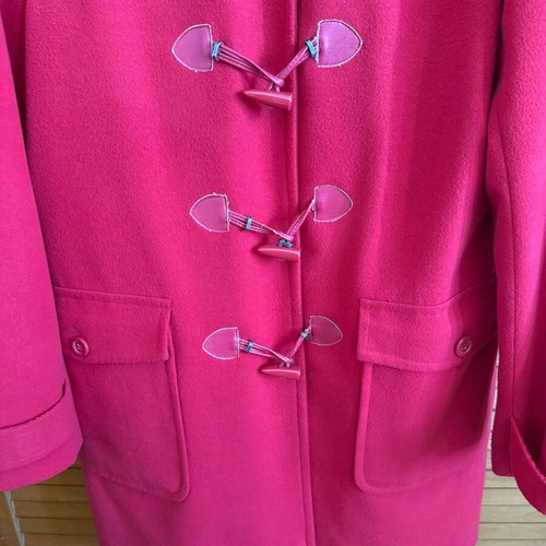 Montgomery coat new red wool without tag