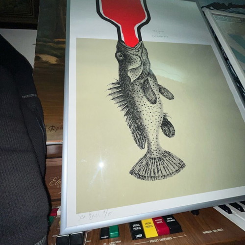 Collectible Charles Smith wine posters limited edition 11/15 and signed