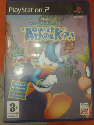 Donald Duck Quack Attack PS2 game like new