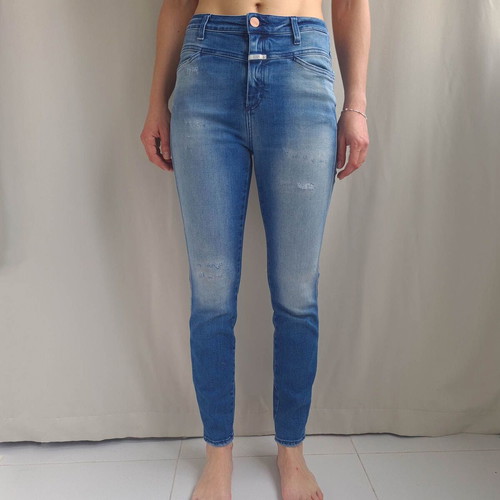 Closed High Rise Skinny Distressed Women's Jeans size 29 W28 L28 like new