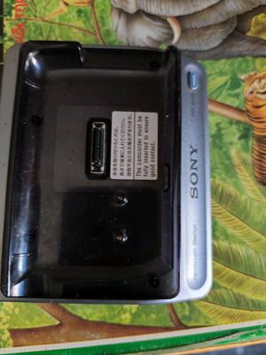 Sony charging base for camera used
